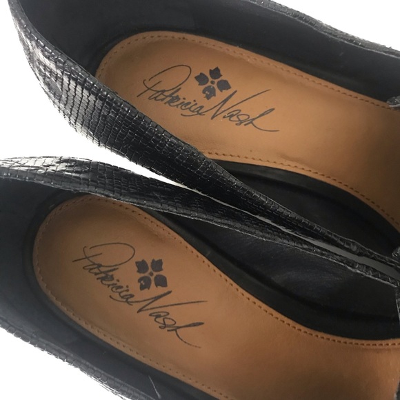 Patricia Nash Martina Loafer Pumps Black Leather - Picture 9 of 9